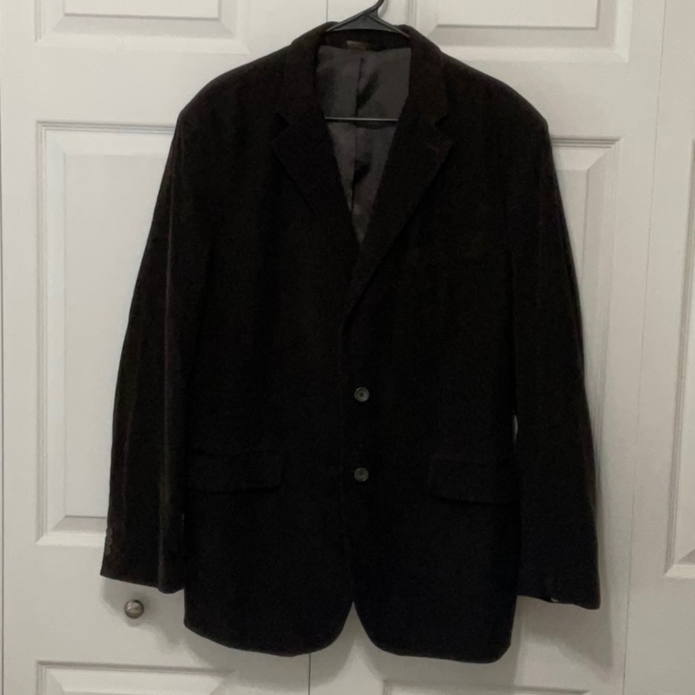 NWOT Banana Republic Men’s Casual Sport Blazer Suit Jacket, 46R, Black, Like New